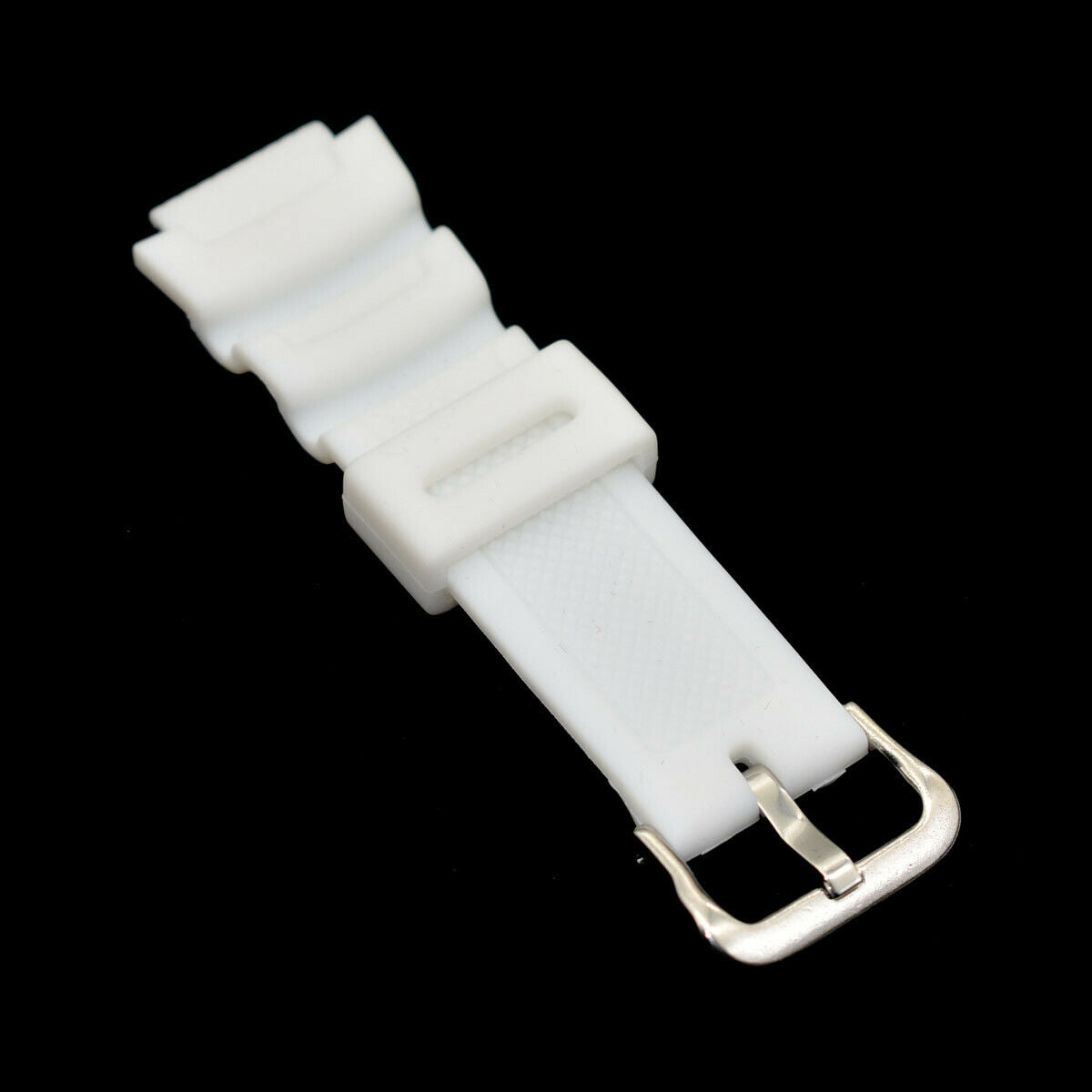 Rubber 18mm White Watch Strap With Pins For SGW-300H SGW-400H SGW-300 SGW-400
