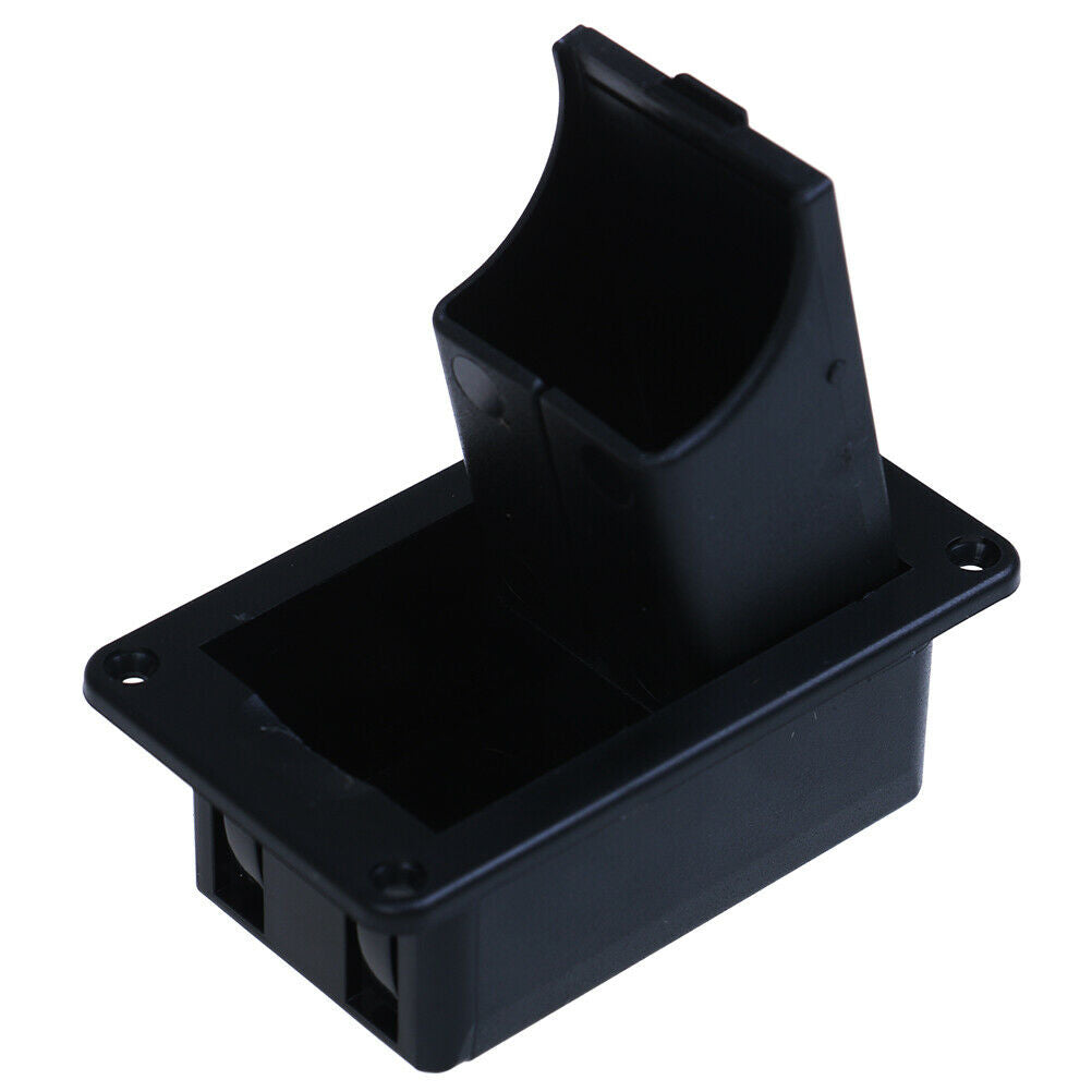 9V Black battery case holder cover box for electric guitar bass.J GwJC.l8