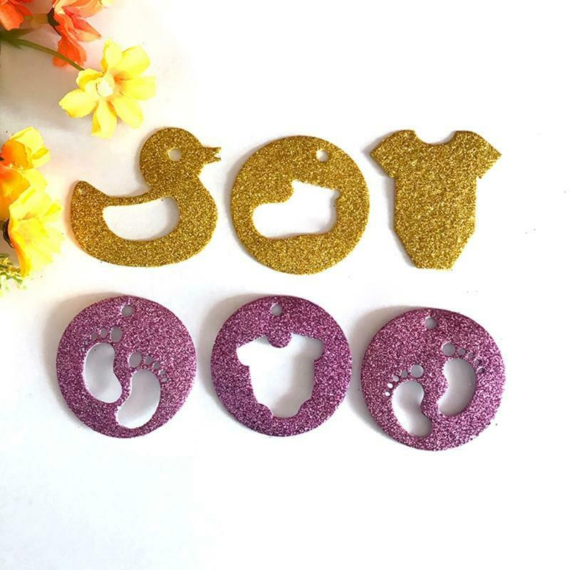Baby Tags Metal Cutting Dies Stencil Scrapbooking DIY Album Stamp Paper Emboss