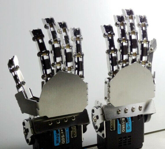 New Humanoid 5 Fingers Manipulator Clamp Right Hand With Servo for Robot DIY