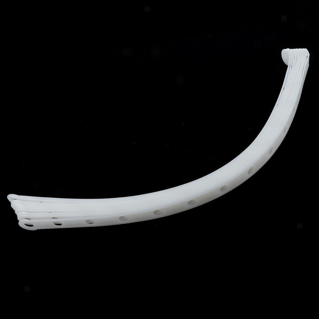 10 Pieces Plastic Clothing Shop Displays Hanger Connector Strips Suit Connecting
