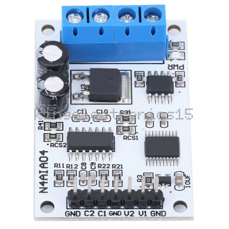 DC 12V 4-20mA 0-5V 0-10V Voltage Signal Acquisition RS485 Modbus RTU Module