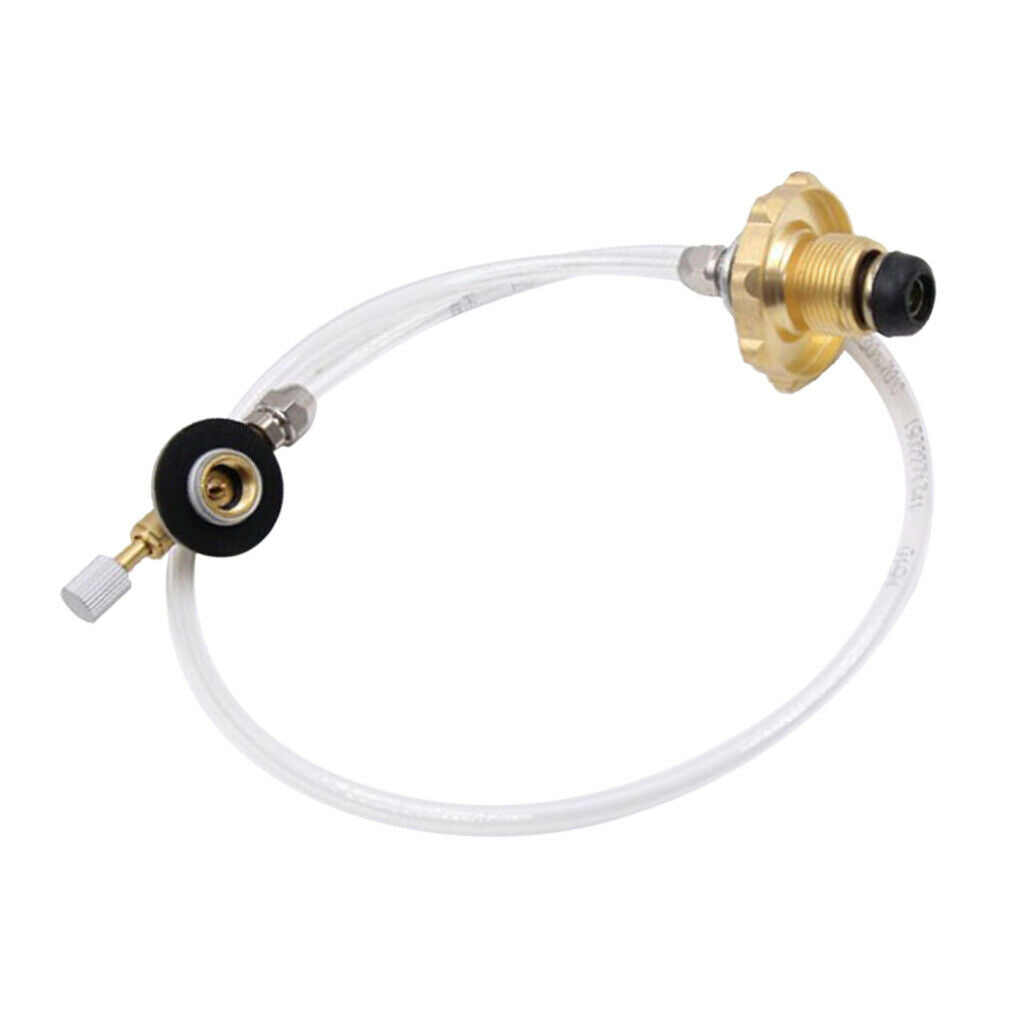 Furnace Flat Gas Tank Inflation Camping Stove Burner Valve Stove Accessories