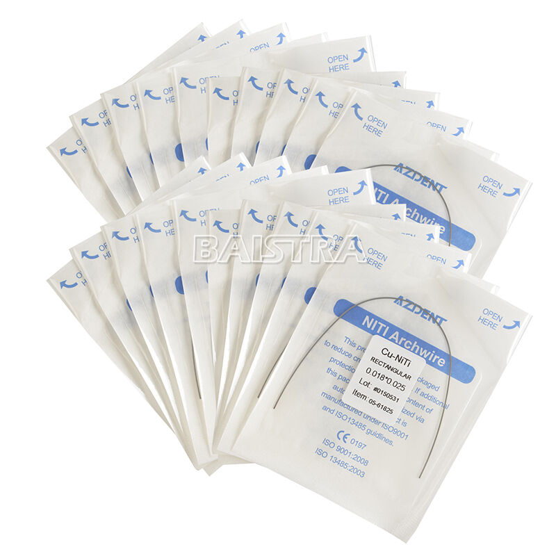 100X Dental Orthodontic Cu NiTi Copper Nickel Titanium Rectangular Arch Wires
