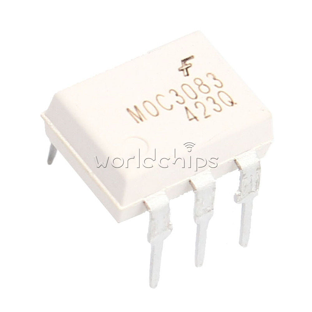 10PCS MOC3083M MOC3083 ZERO-CROSS PHOTOTRIAC DRIVER OPTOCOUPLER DIP 6