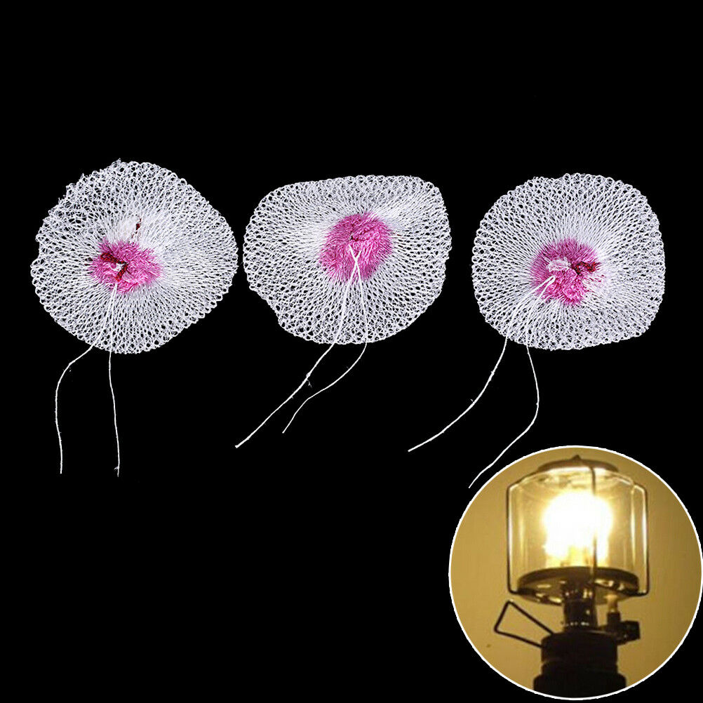 3pcs Lantern Mantles Kerosene Lamp Mantle Paraffin Lamp Gas Lamp CoverDD