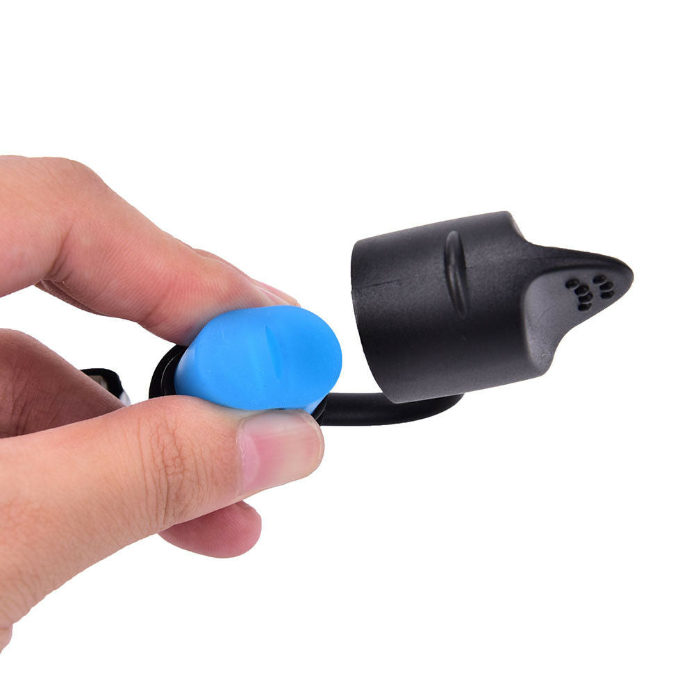 Water Bag Silicone curved Hydration Pack Suction Nozzle Bite Valve Bladde.l8