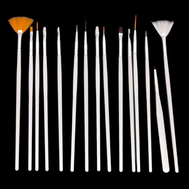 Mini Ink Paints Mixing Blending Tools Round Replacement Foams Brush for Paper