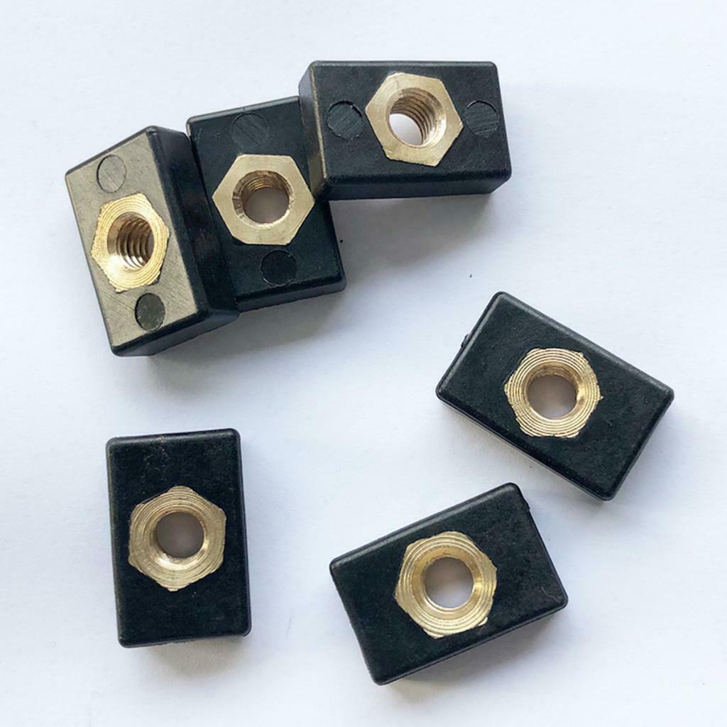 Nutsert Nylon Frame Material 6x Copper Screw Nuts for The
