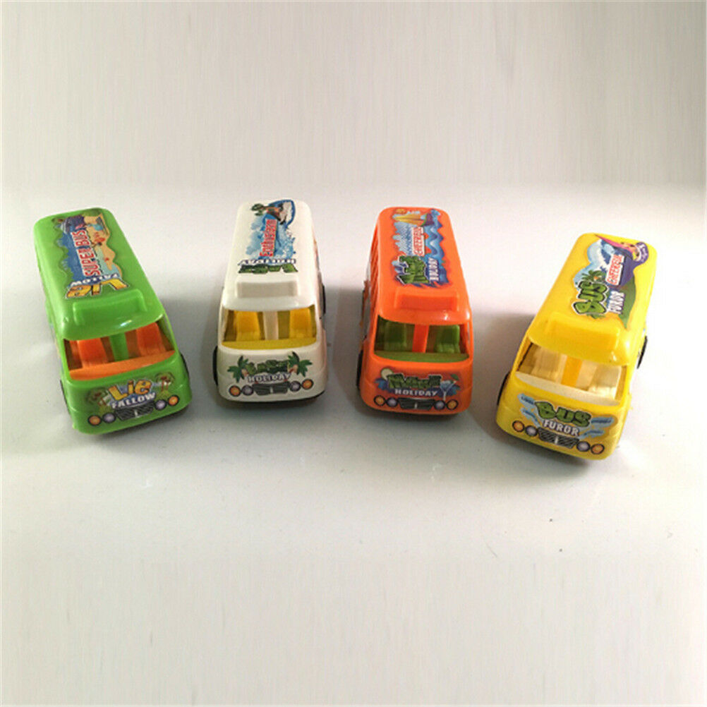 Plastic School Bus Kids Toys American Student Pull Back Kids Gifts Toys MEBDDD