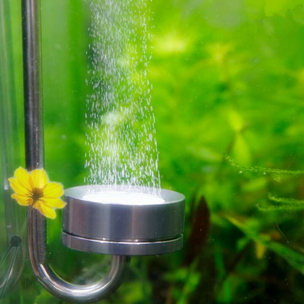Stainless Steel Aquarium CO2 Diffuser Carbon Dioxide Reactor Sucker