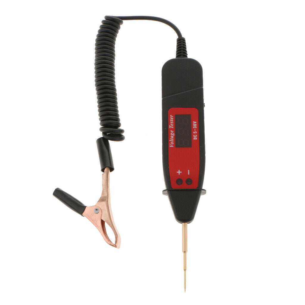 5-36V Circuit Tester Checks Fuses Circuits for Shorts with Testing Probe