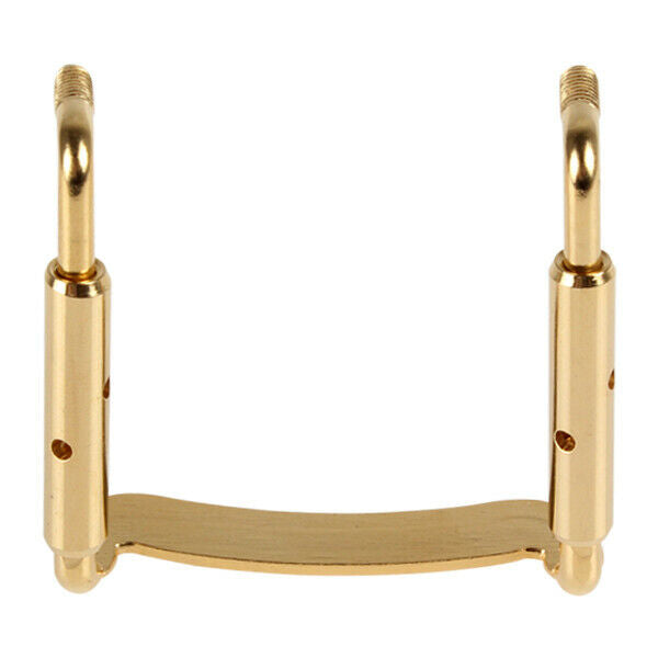 1pcs Newest Acoustic Golden Metal Chin Rest Screw Clamp for 4/4 Violin Parts