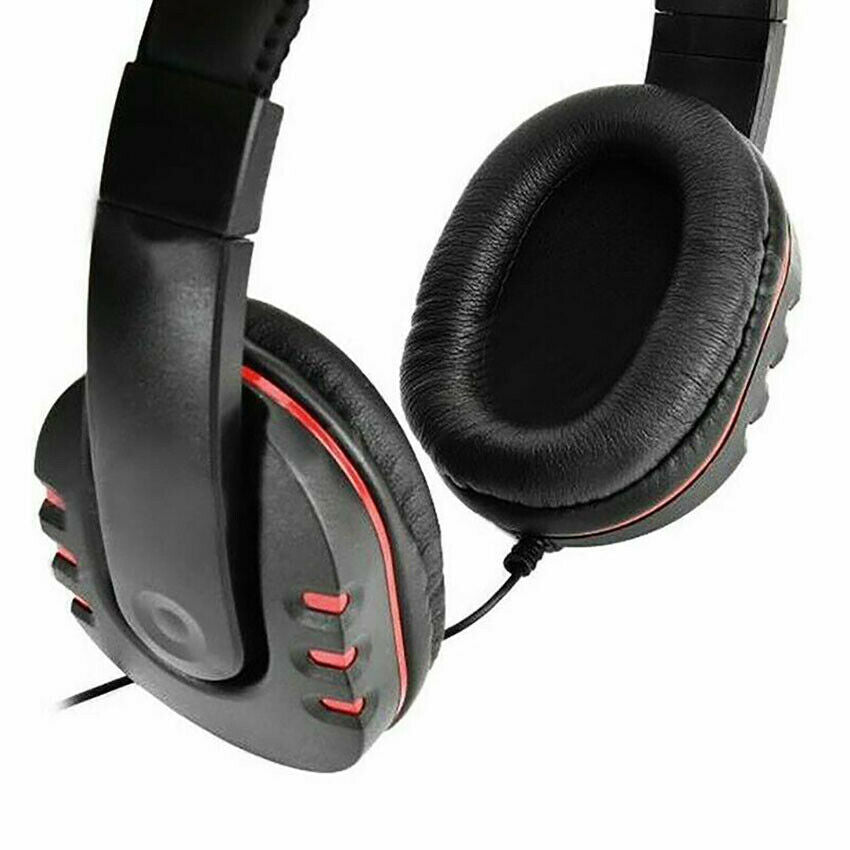 Wired Gaming Headset Surround with Microphone Headphones For PS4 PS5 Xbox One PC