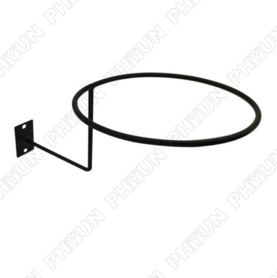 3Pcs Universal Motorcycle Scooter Helmet Holder Hook Helmet Rack Black Steel
