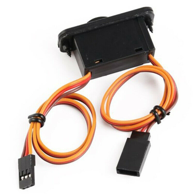 RC Switch With LED Connectors for JR Futaba Battery Motor ESC Planes Cars.l8