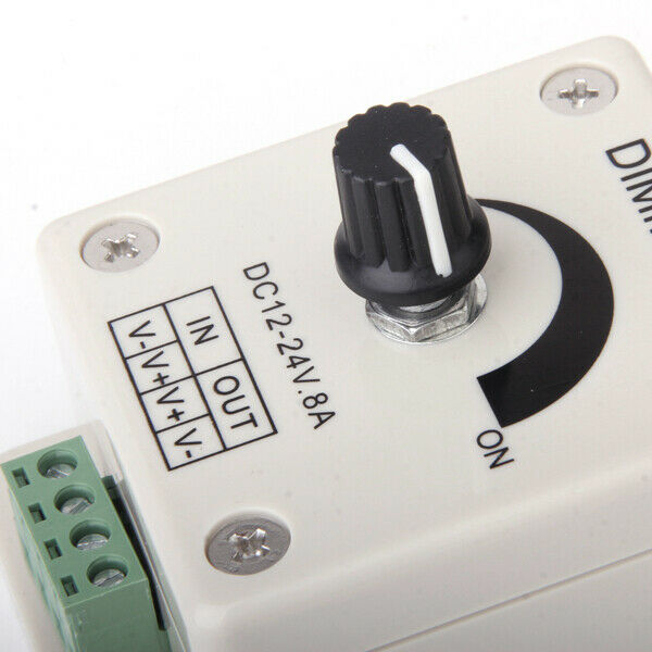 Home Bedroom 12-24V LED Dimming Controller LED Tape Lamps Living Room Decor