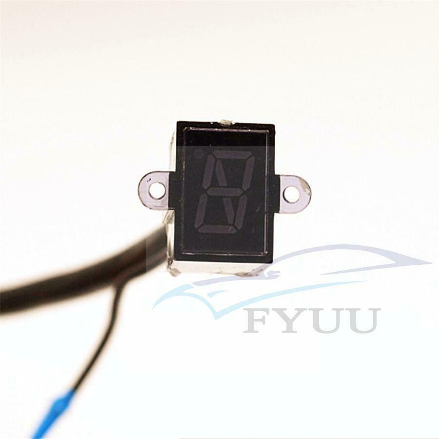 6 Speed N-6 Digital Gear Indicator Motorcycle Display Shift Lever LED Universal