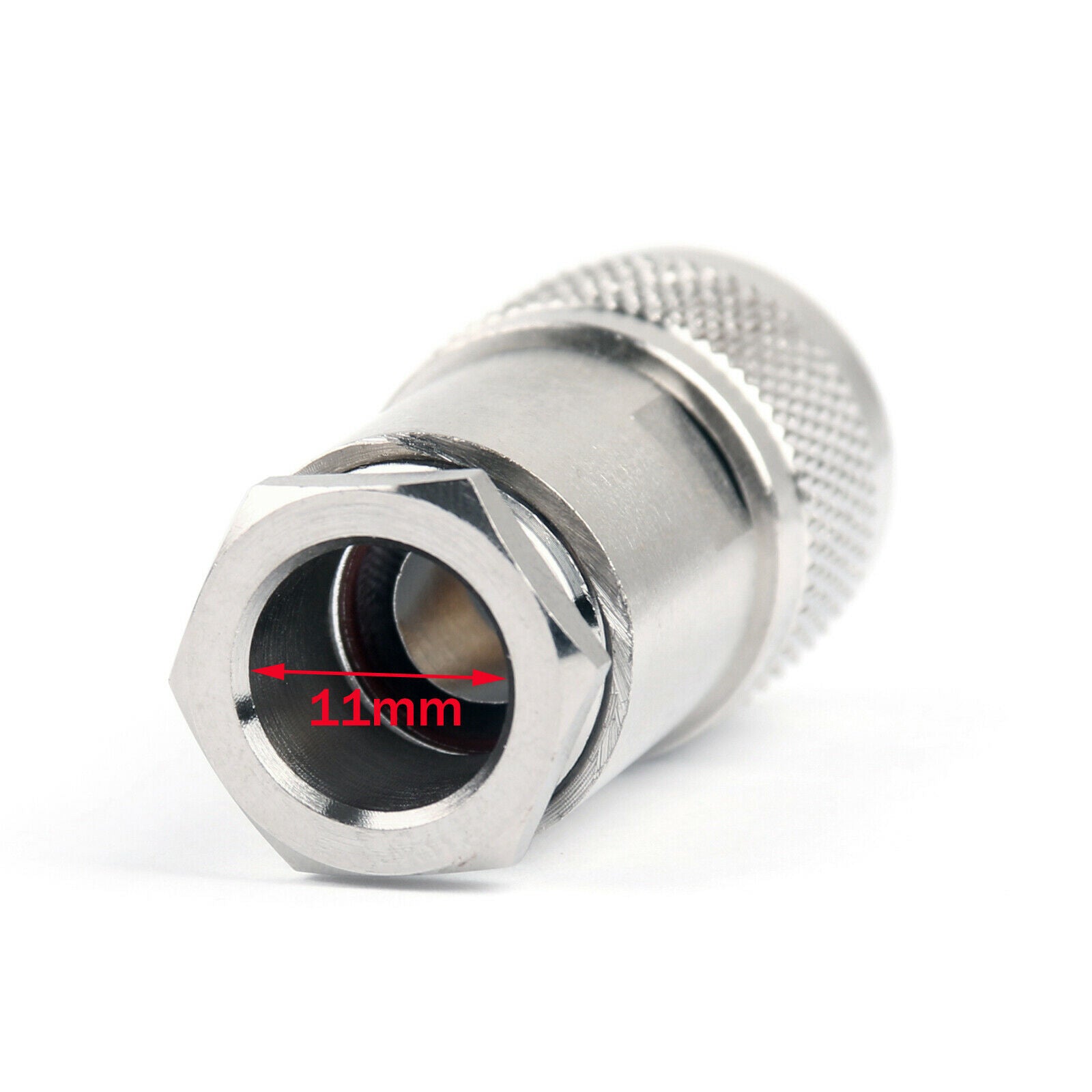10Pcs UHF Male Clamp For RG8 RG165 RG213 LMR400 Cable RF Connector Adapter CA