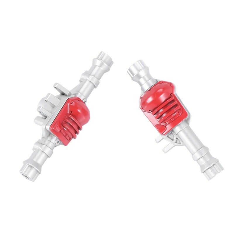 2X(1/10 RC Cler Alloy Front Rear Axle Shell Housing for TRAXXAS 4 Upgrade PW1R1)