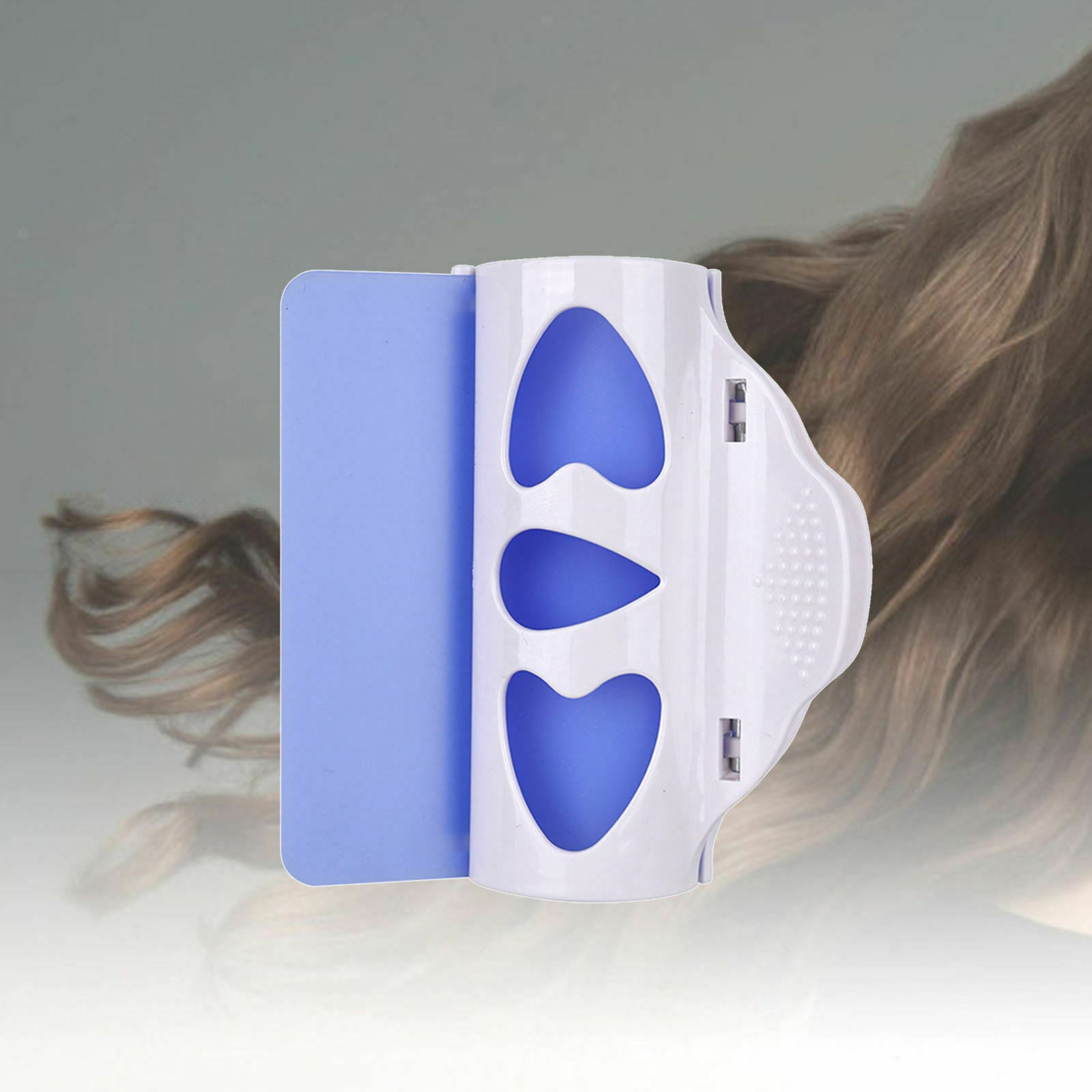 Salon Barber Hair Curler Clip Perm Rolls Hair Roller Heat Preservation - Blue L