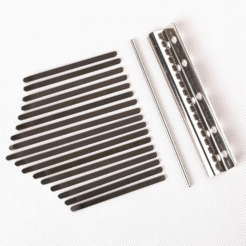17-Key Kalimba Keyboard DIY Steel Keys Bridge Thumb Piano Music Replaceme.l8