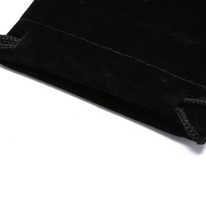 velvet tarot card storage bag six-pointed star pattern board game card ba.l8