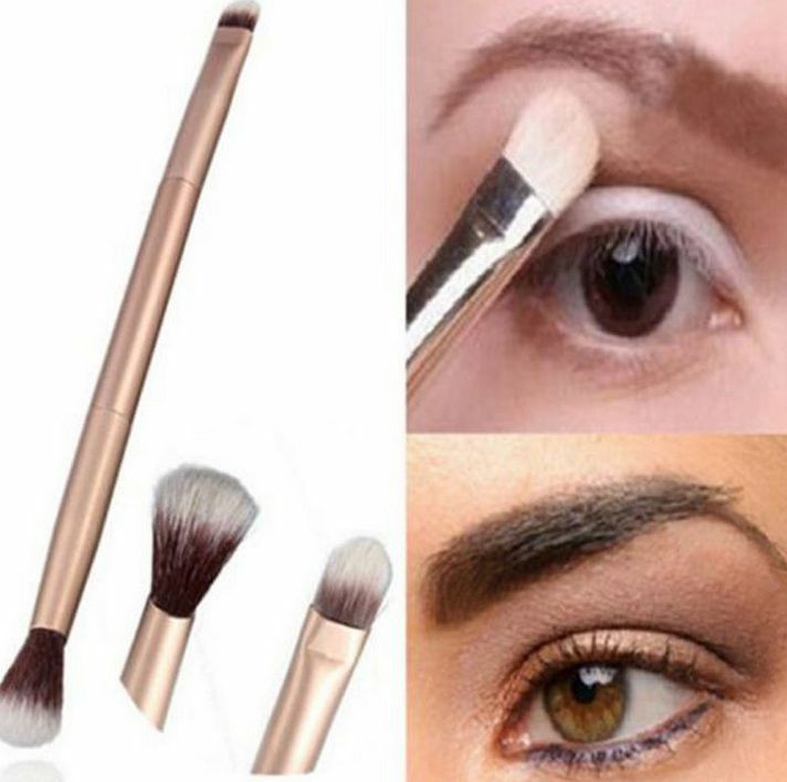 Makeup Eye Powder Foundation Eyeshadow Blending Double-Ended Brush Pen hs one