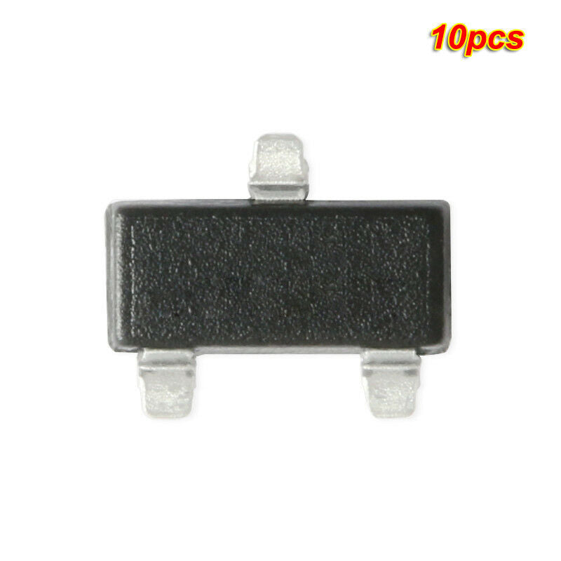 10pcs 2N7002LT1G Silkscreen 702 SOT-23 N-channel MOSFET Field effect transistor