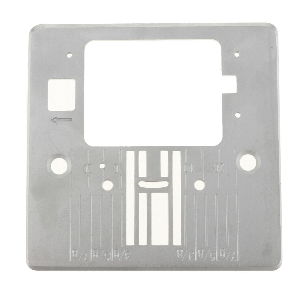 Made of Electroplated Iron Needle Throat Plate Sewing Machine Part Number