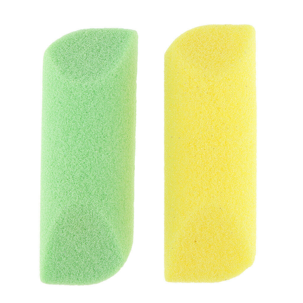 2 Packs Double Sided Foot File Callus Remover Scrubber Exfoliator 01,Random,
