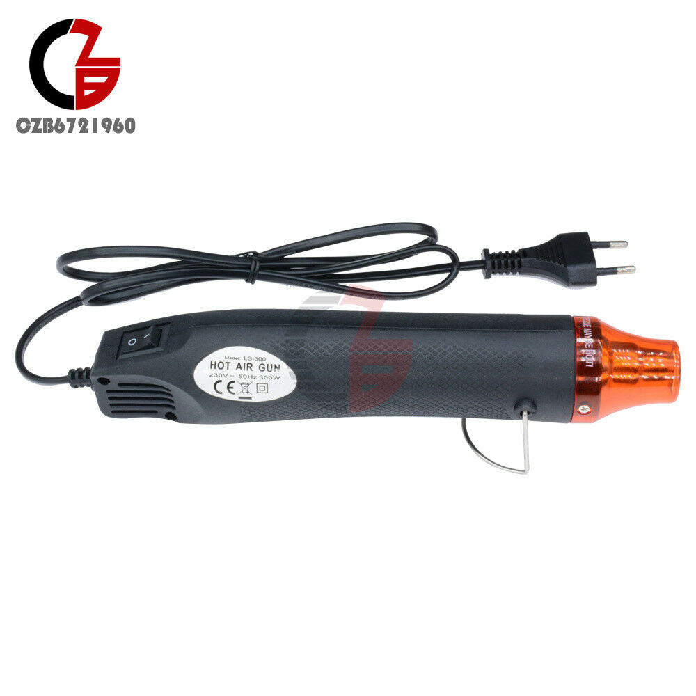 220V 300W Heat Gun EU Plug Hot Air High Temperature Electric Shrink Power Nozzle