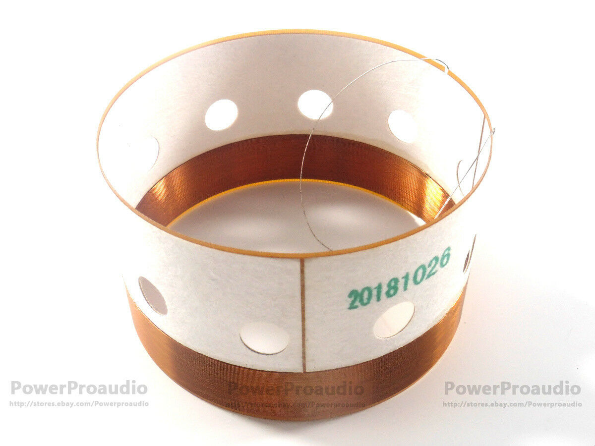 2X hiqh Quality Replacement Voice coil For RCF LF18N401 8Ohm  Tweeter Speaker