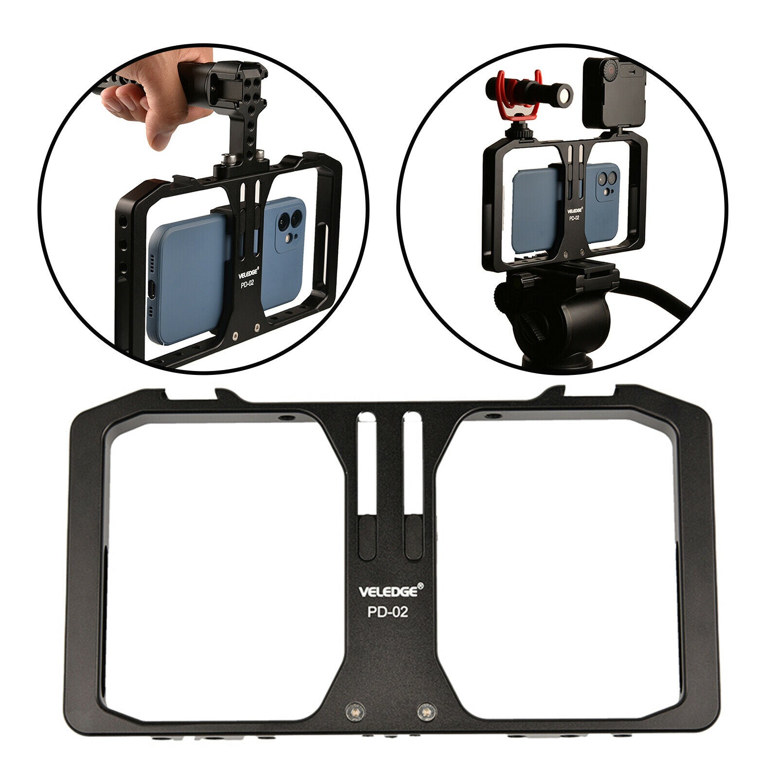 Smartphone Video Rig Video Recording for Video Grapher Photography Vlogging