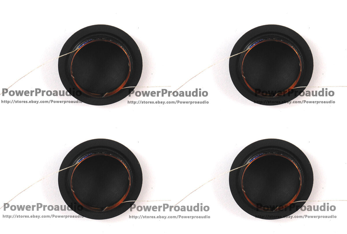 4 pcs 25.4mm 25.5mm (1") silk diaphragm dome Tweeters voice coil 8ohm