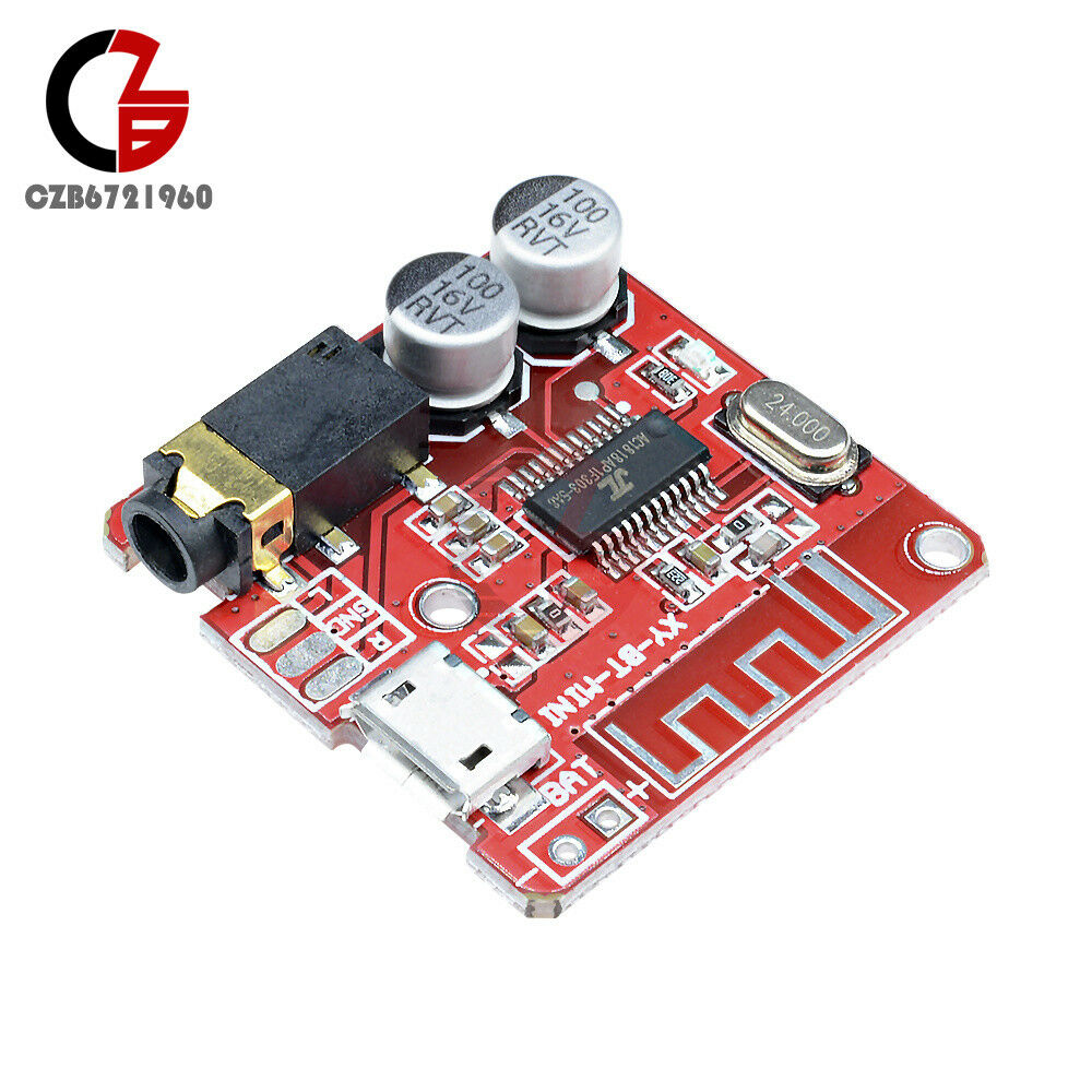 Mini Bluetooth 4.1 Audio Receiver MP3 Decoder Lossless Amplifier Module 3.7V-5V