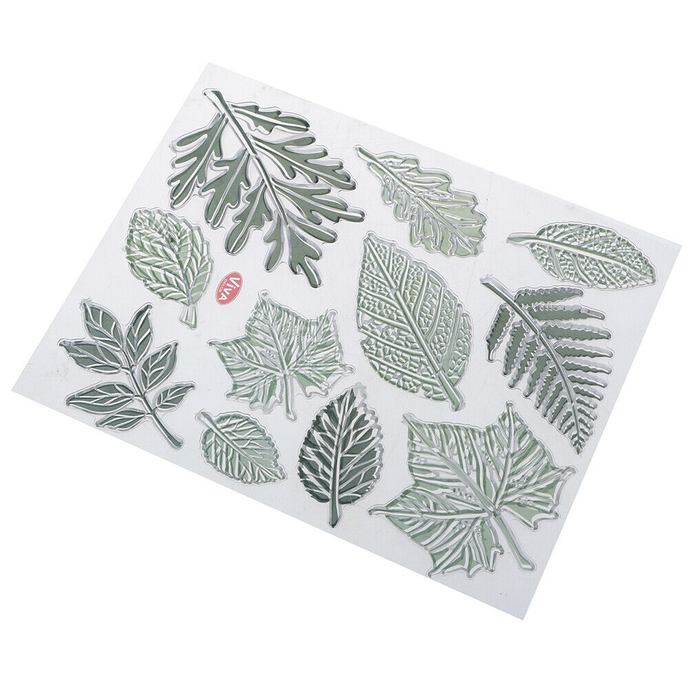 leaves transparent clear silicone stamp for diy scrapbooking photo decora.l8