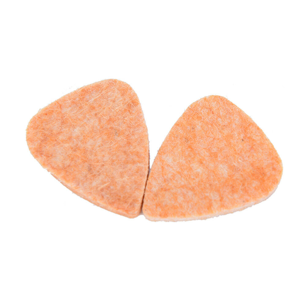 6x Ukulele Soft Felt Picks Plectrum Personalized Ukelele Accessorie.l8