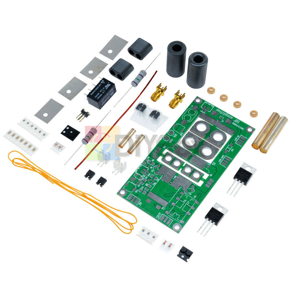 13.8V 6-10A 70W SSB linear HF Power Amplifier For YAESU FT-817 KX3 DIY Kits