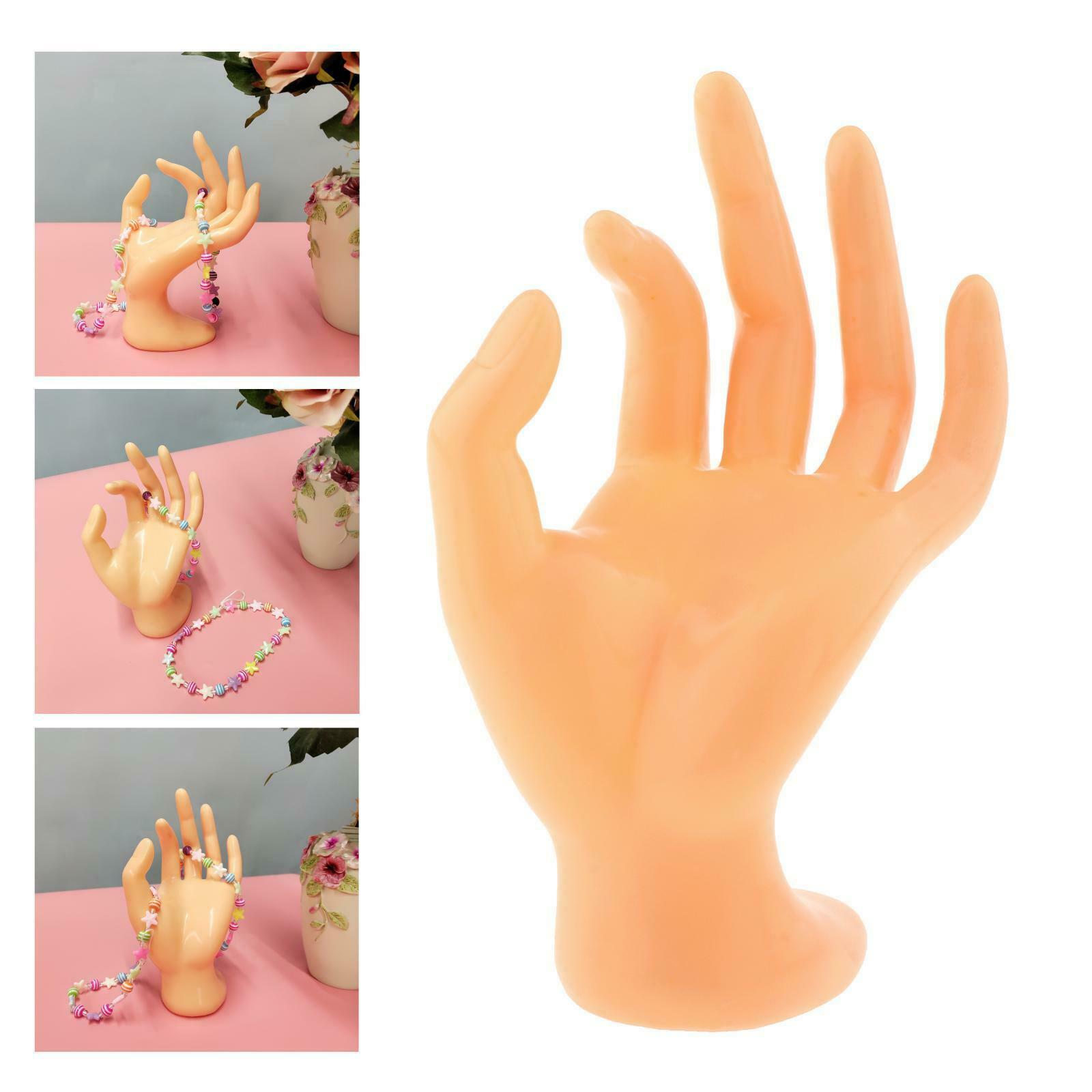 Ok Gesture Hand Watch Chain Ring Jewelry Stand Organizer Support Gifts