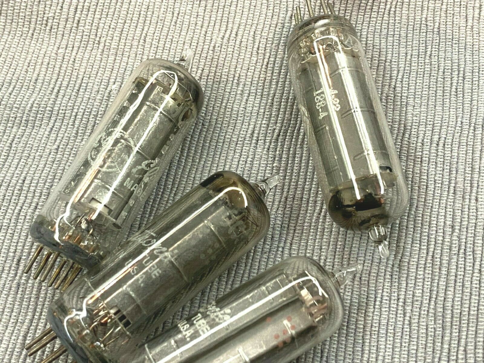 4pcs - GE 50C5  Vacuum tube - Untested