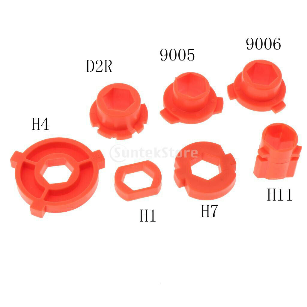Lens 7 position positioning punch modified car accessories