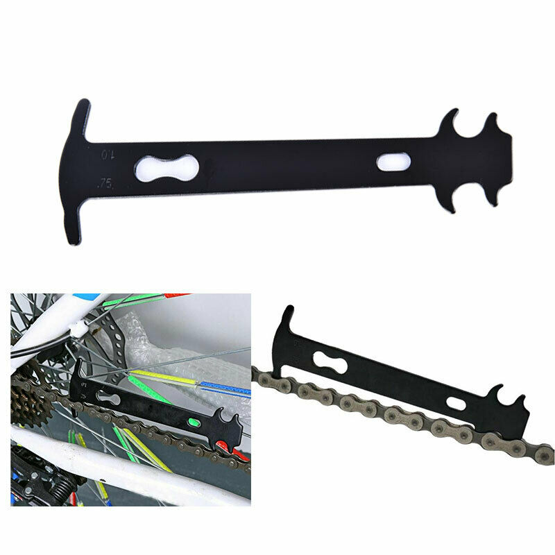 1PCS Bicycle Chain Measuring Ruler Bicycle Chain Wear Indicator Checker R.l8
