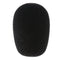 4pack Ball-type Mic Soft Sponge Windshield Foam Protect Cover Shield Black