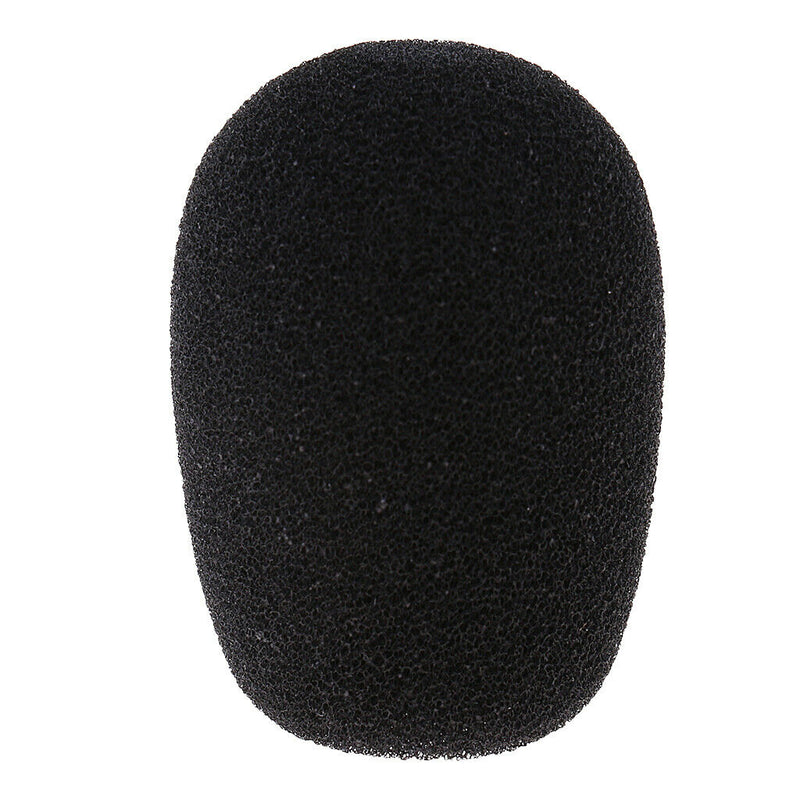 4pack Ball-type Mic Soft Sponge Windshield Foam Protect Cover Shield Black
