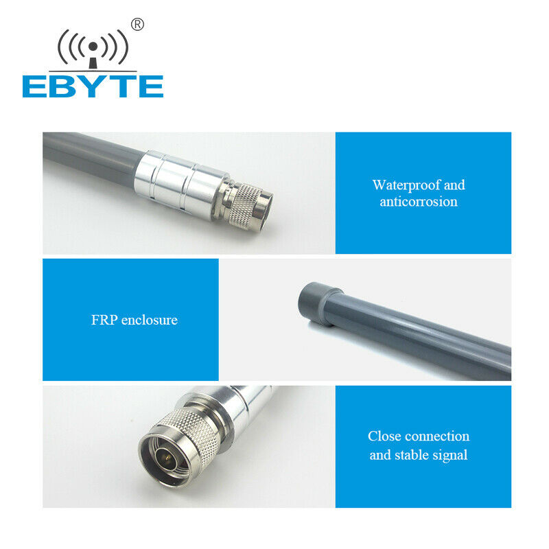 2.4GHz Helium Miner LORAWAN Fiberglass Antenna N-J Connector 8dBi LTE  Antena