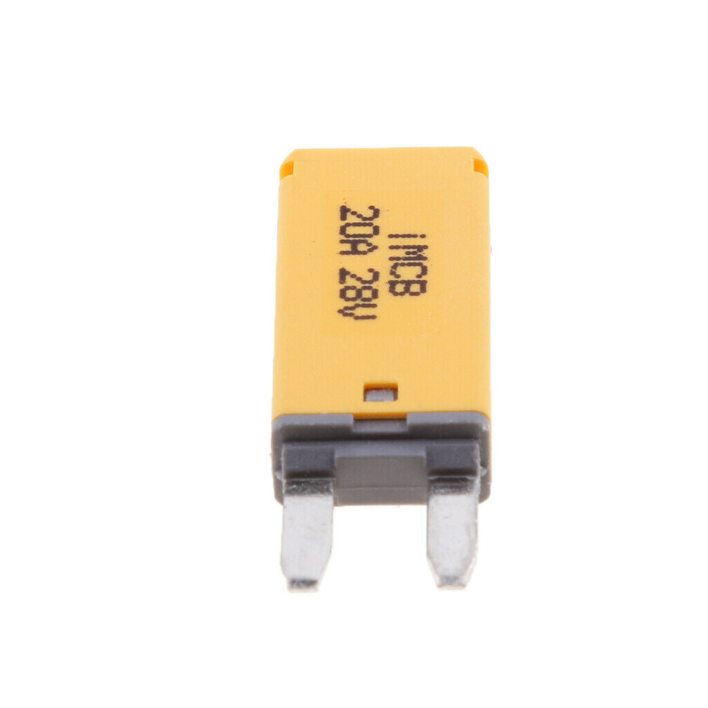 2pcs 15A+20A ATM Mini Blade Fuse Color Coded Car Boat Electrical Protection