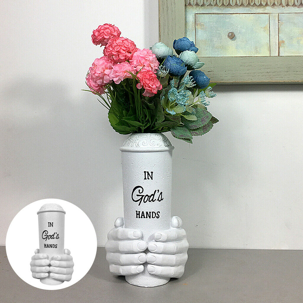 Nordic God's Hand Flower Vase for Home Desk Decoration Flower Arrangement