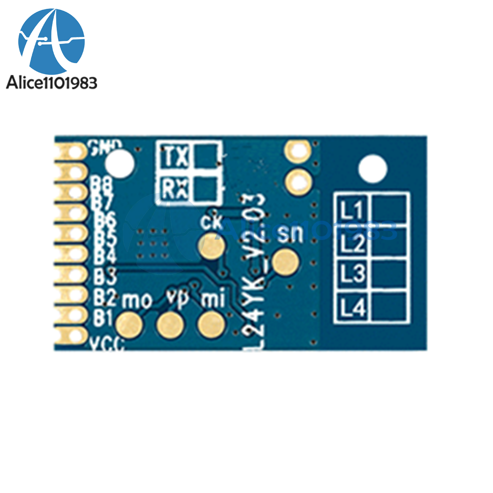 24YK-TX 6-Bit 2.4G Remote Transmitter Non-lock Wireless Switch Module
