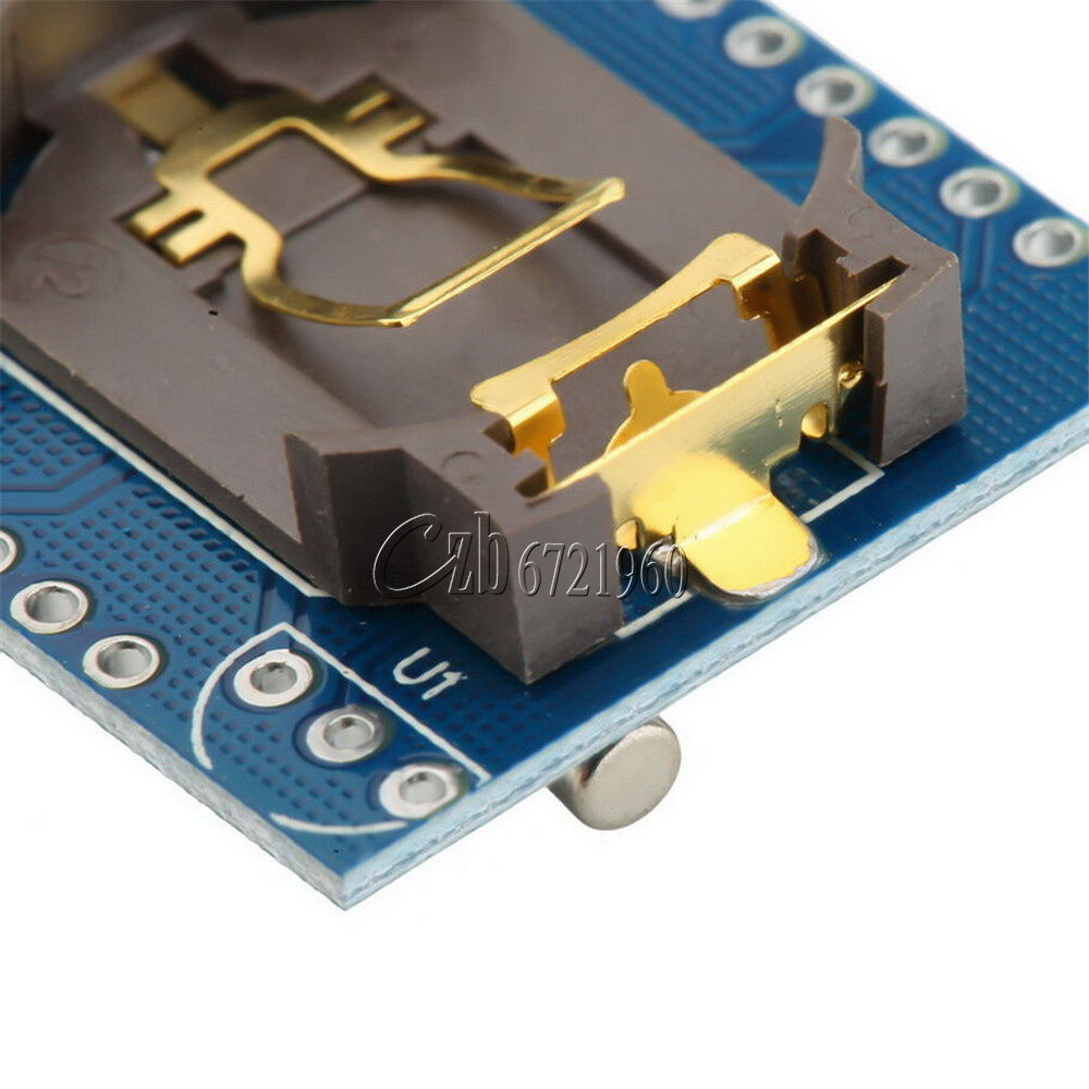 DS18B20 Temperature Sensor+I2C RTC DS1307 AT24C32 Real Time Clock Arduino Module